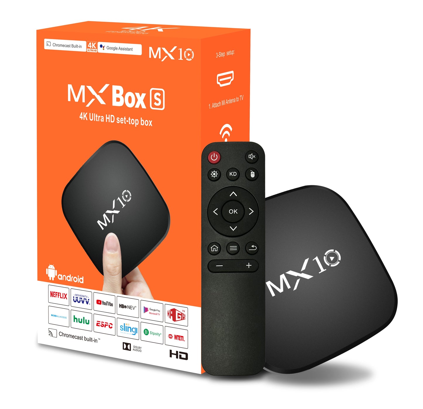 MX10 Box S Android 11.0 (1GB+8GB) 2025 Model📺 - ✨Ramadan Deal Upto 40% Off🔥