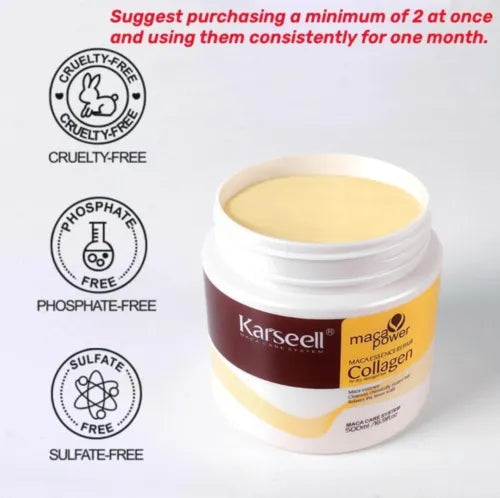 KARSEEL COLLAGEN HAIR MASK - 500ml