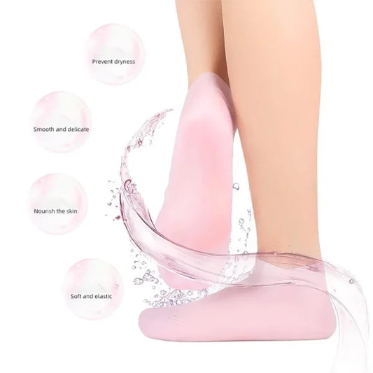 Silicone Moisturizing Gel Heel Socks