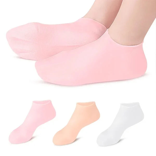 Silicone Moisturizing Gel Heel Socks